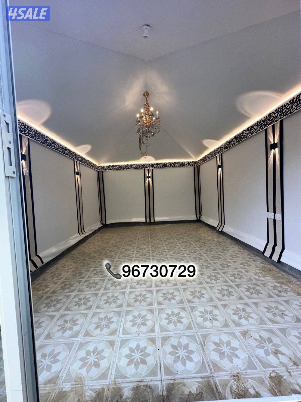 تفصال خيام ديوانية فك وتركيب & خيمة مضالات PVC  خشبي مضالات علومينيم2