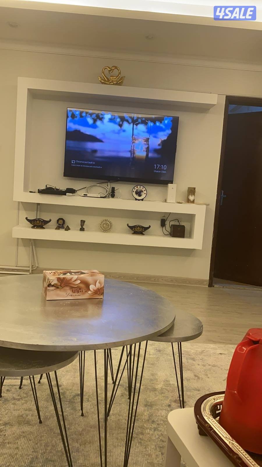 معلم جبسم بورد، سقف ٦٠×٦٠ ، سمنت بورد، باب خشب ، باب اكورديون11