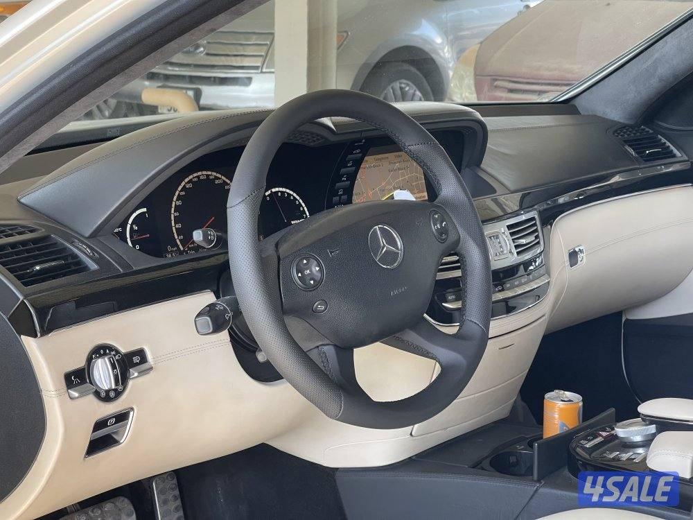 مرسيدس S63 AMG صبغ الوكاله بحالة الوكاله نقبل التثمين و البدل5