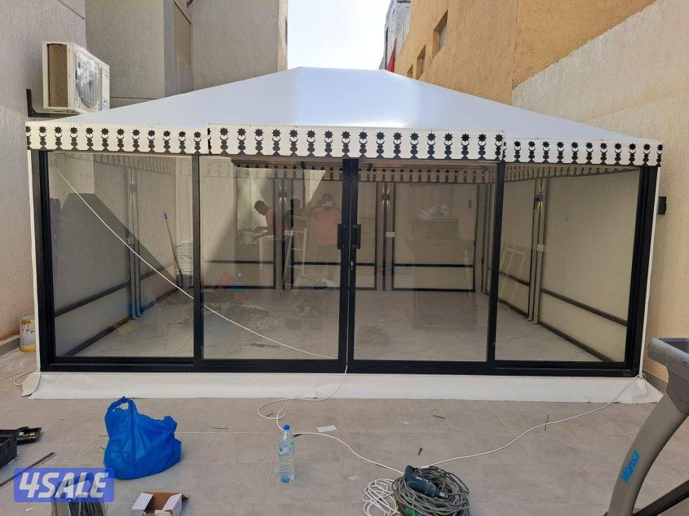 ديوانية فك تركيب خيام ال كويت 🇰🇼🎪7