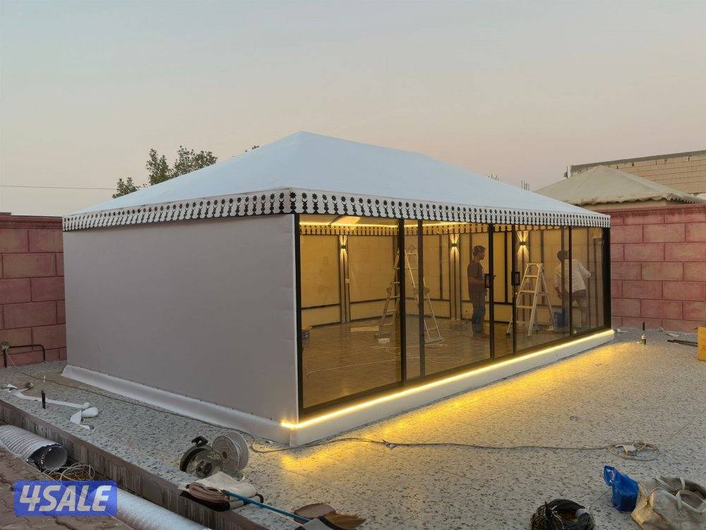 ديوانية فك تركيب خيام ال كويت 🇰🇼🎪13