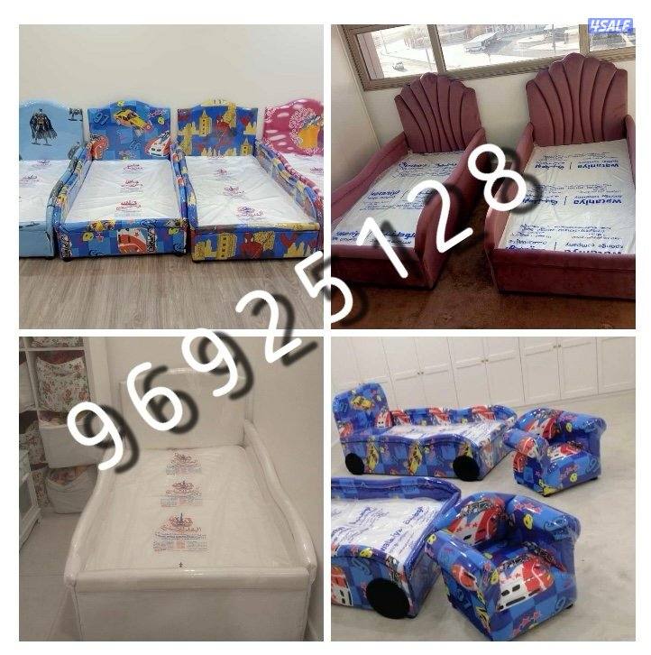 سراير اطفال طبيه ودواشك وكبتات ويوجد سراير حديد وخشب سرير طبي6