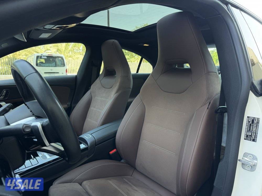 مرسيدس CLA200 Kit AMG موديل 2024 عداد 52 الدرجة الأولى صبغ وكالة الملا13