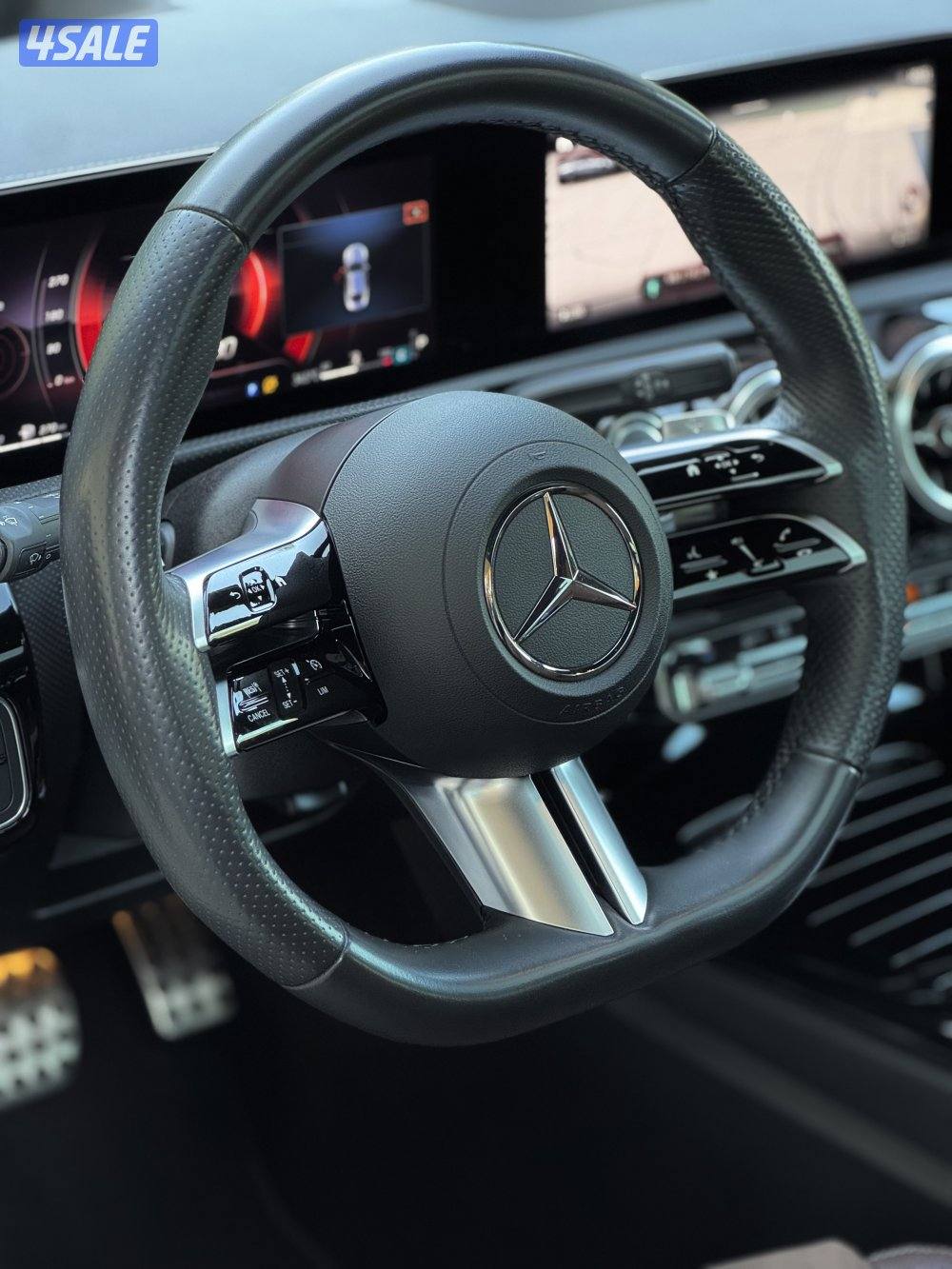 مرسيدس CLA200 Kit AMG موديل 2024 عداد 52 الدرجة الأولى صبغ وكالة الملا10