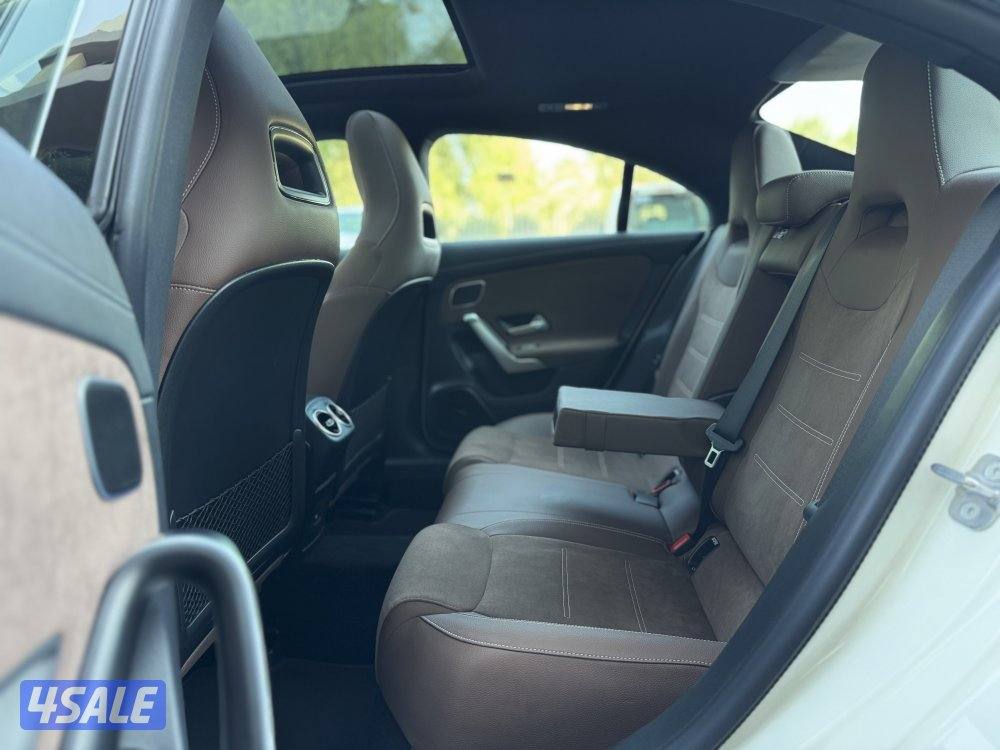 مرسيدس CLA200 Kit AMG موديل 2024 عداد 52 الدرجة الأولى صبغ وكالة الملا14