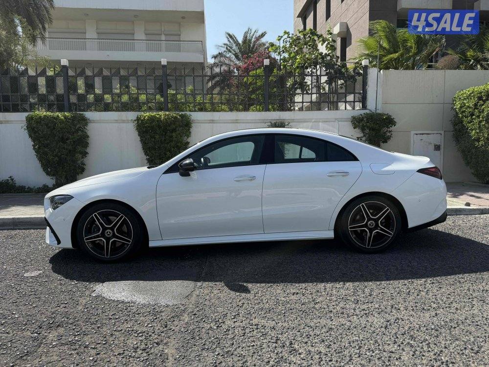 مرسيدس CLA200 Kit AMG موديل 2024 عداد 52 الدرجة الأولى صبغ وكالة الملا6