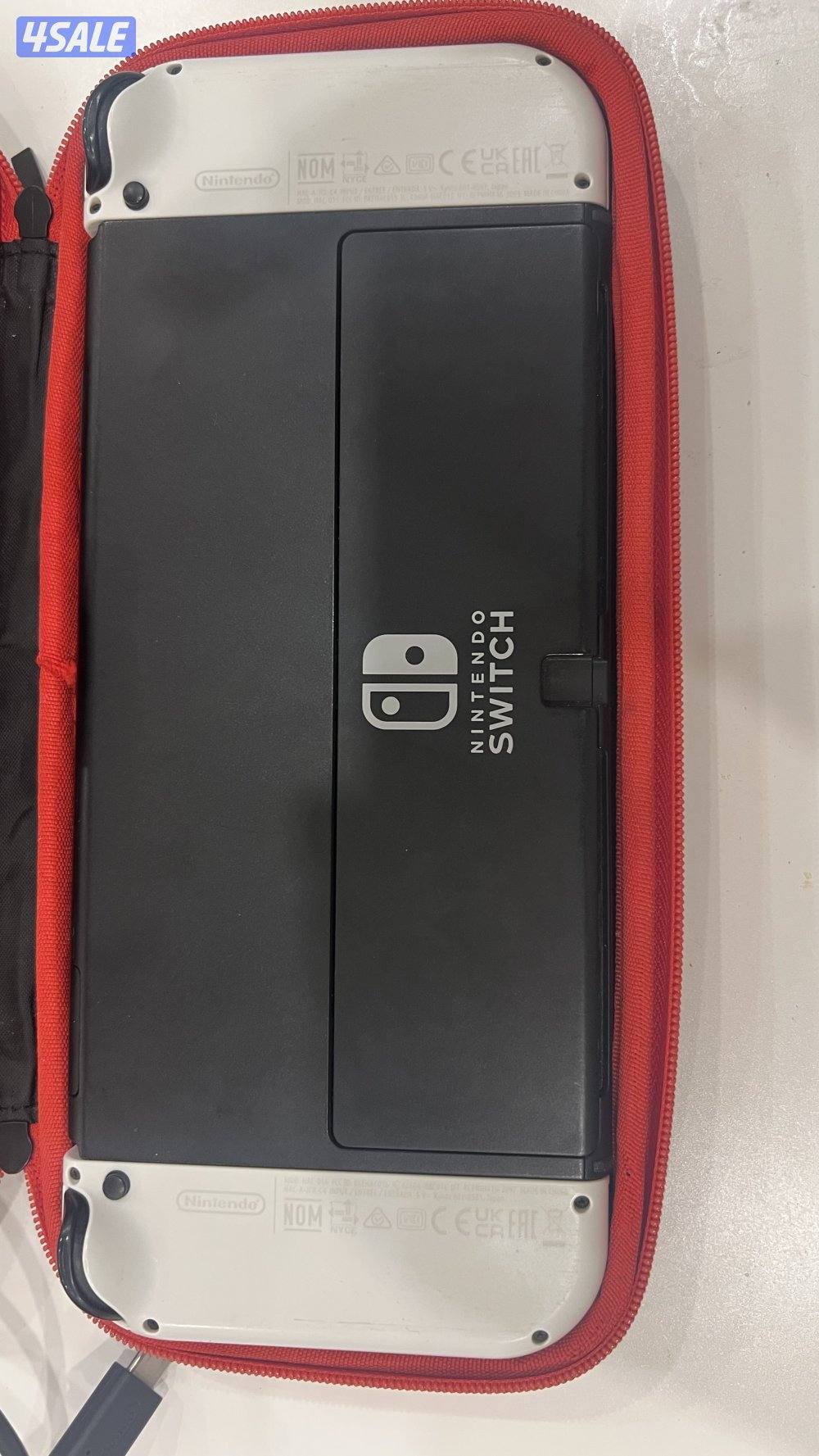 نينتندو سويتش اوليد مستعمل نظيف جداً واستعماله خفيف0