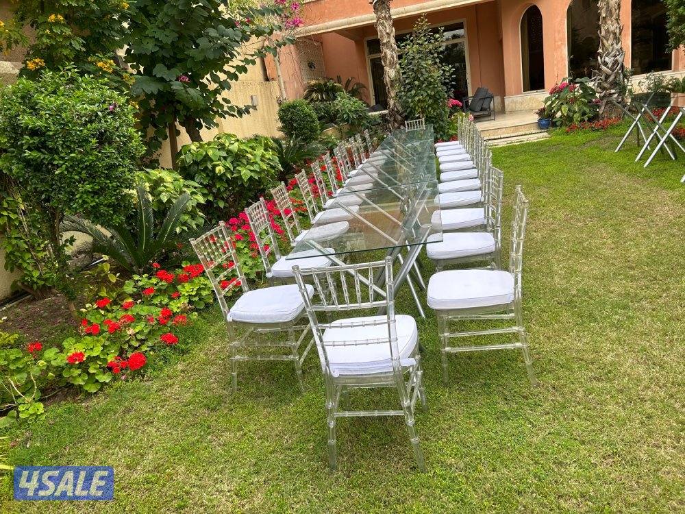 مستازمات افراح وتجهيز حفلات وتاجير كراسي وطاولات باافضل الاسعار11