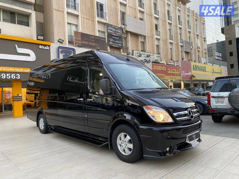 مرسيدس سبرنتر 313 موديل 2012 عداد 45 الف ميل فقط شرط الفحص بحاله وكاله1