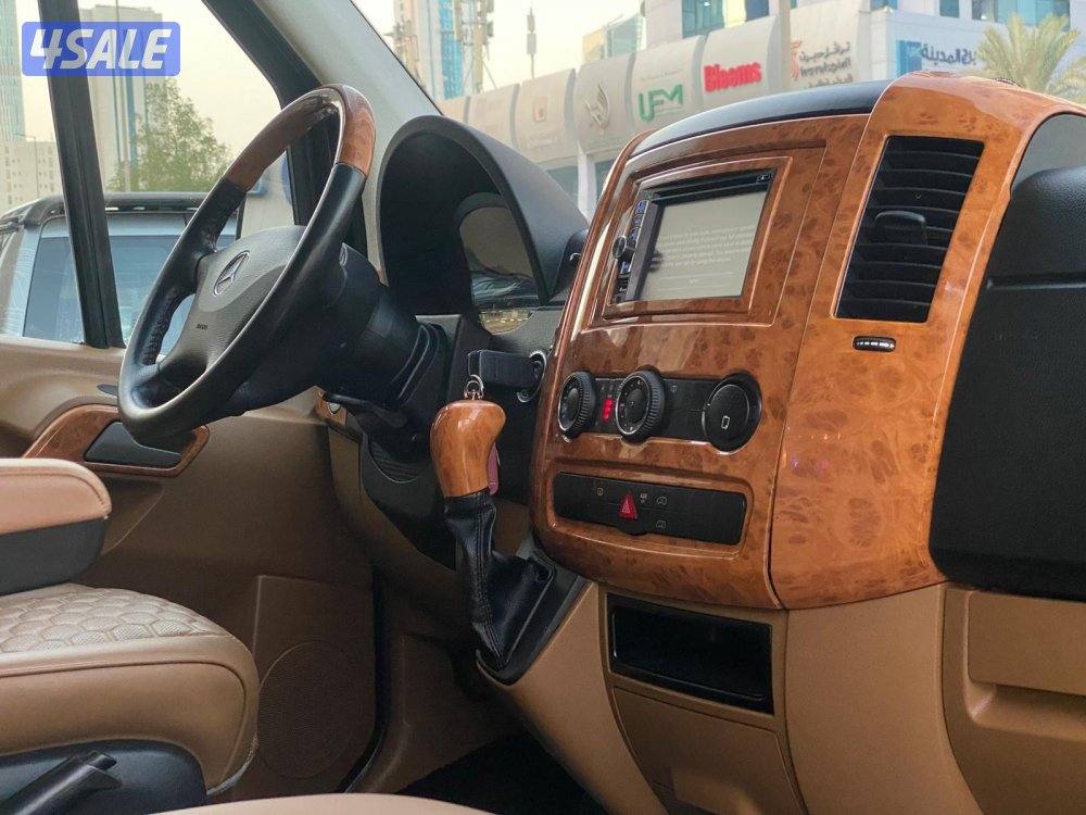 مرسيدس سبرنتر 313 موديل 2012 عداد 45 الف ميل فقط شرط الفحص بحاله وكاله3