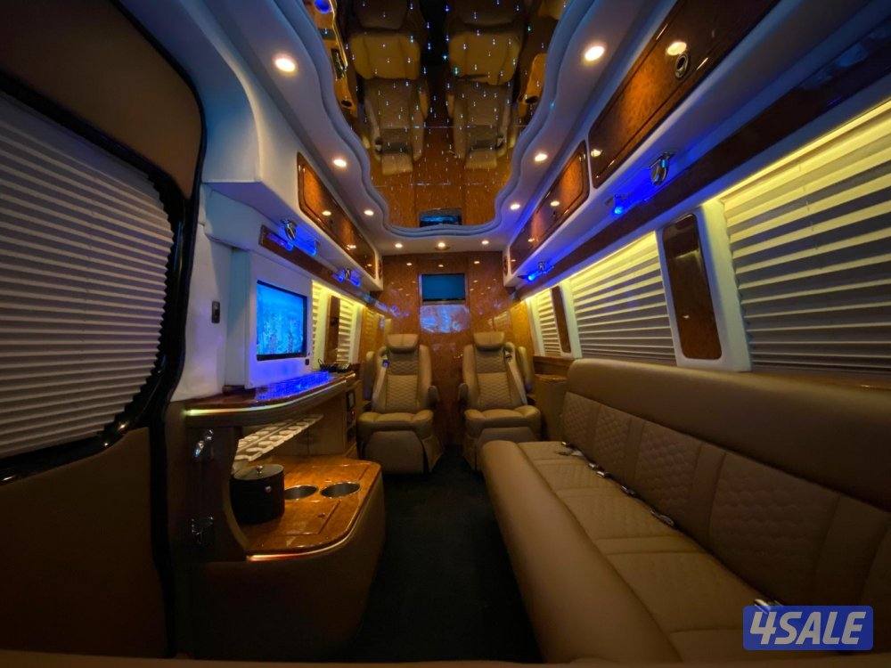 مرسيدس سبرنتر 313 موديل 2012 عداد 45 الف ميل فقط شرط الفحص بحاله وكاله7