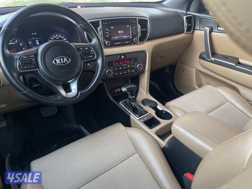 كيا سبورتاج صبغ وكاله كامل الموصفات موديل 20184