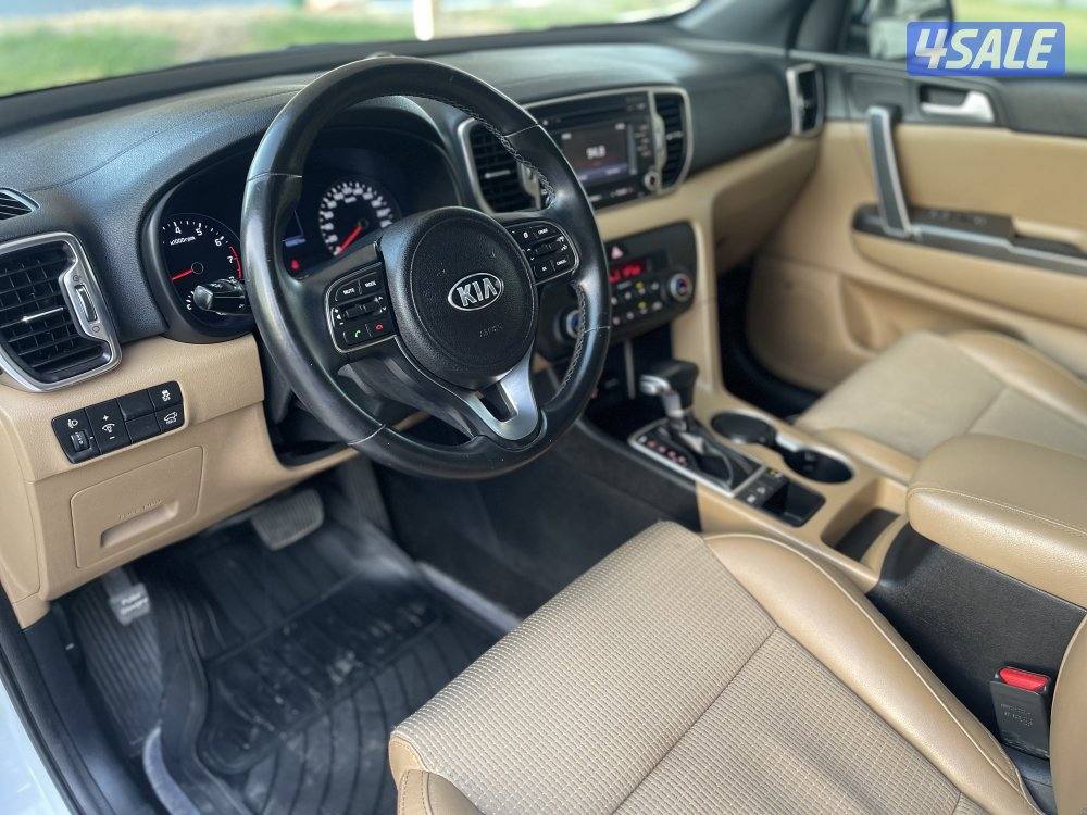 كيا سبورتاج صبغ وكاله كامل الموصفات موديل 20188