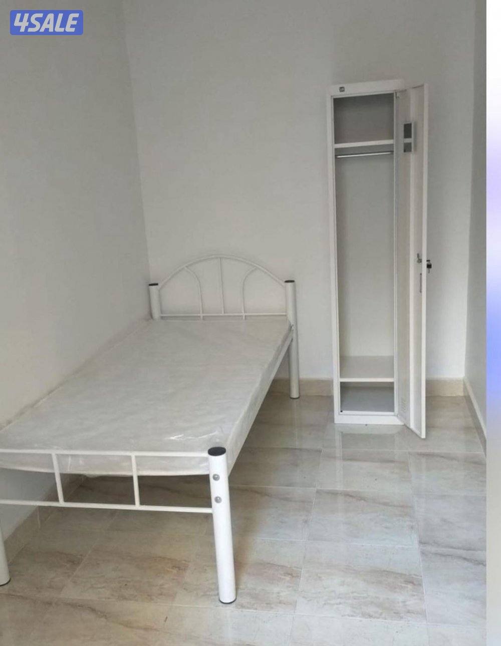 سراير حديد دورين جديد بفرشات طبيه للعمالة المنزليه10