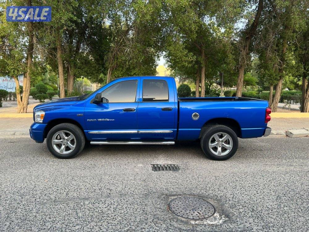 للبيع دودج رام الفل دبل قير فتحه جلد شاشه رنق كروم زينون نظيف منفوظ2