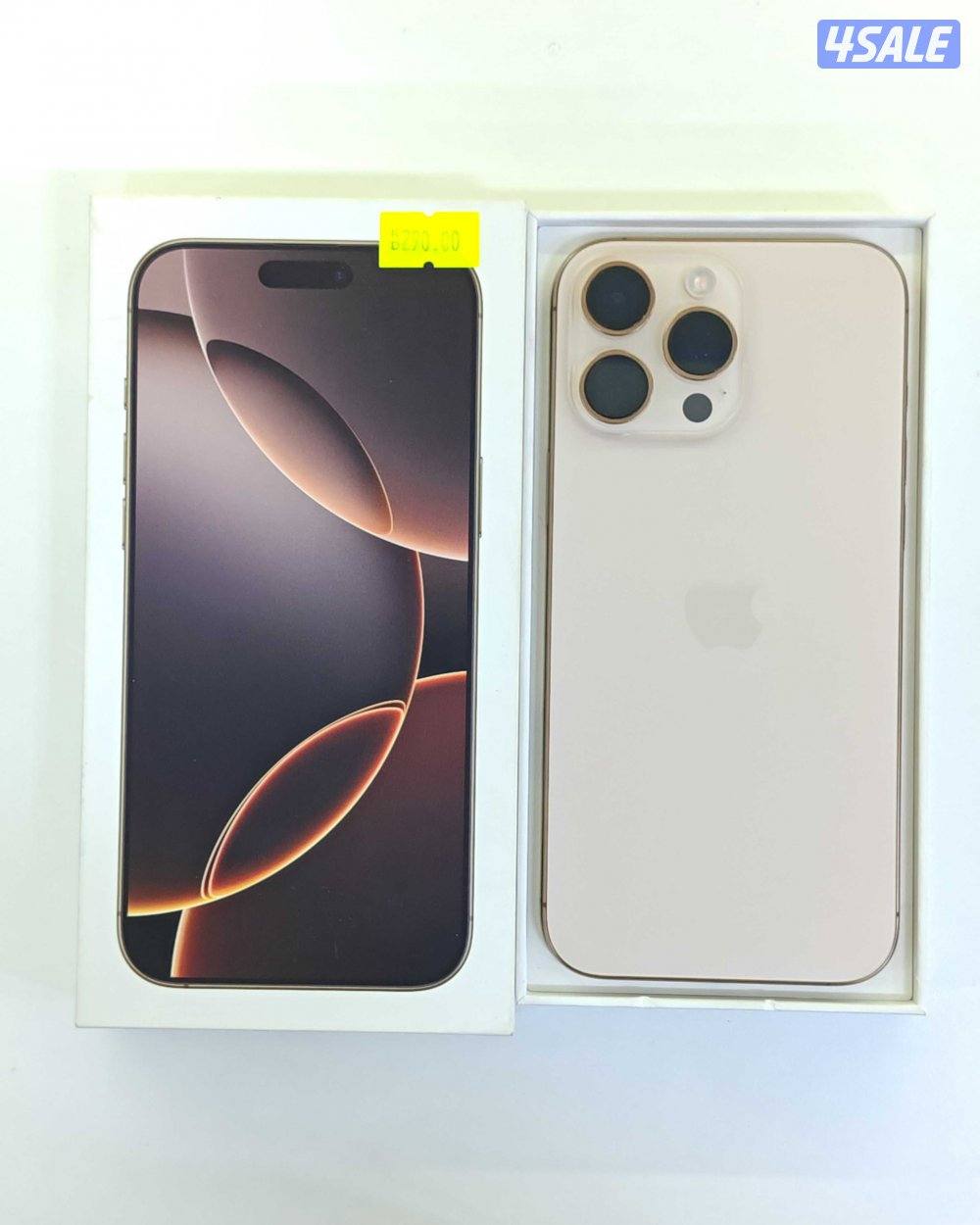 ايفون 16 برو ماكس تيتانيوم صحراوي – iPhone 16 Pro Max Desert 256GB0