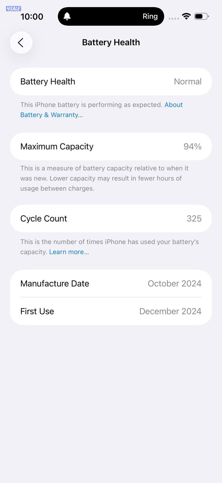ايفون 16 برو ماكس تيتانيوم صحراوي – iPhone 16 Pro Max Desert 256GB8