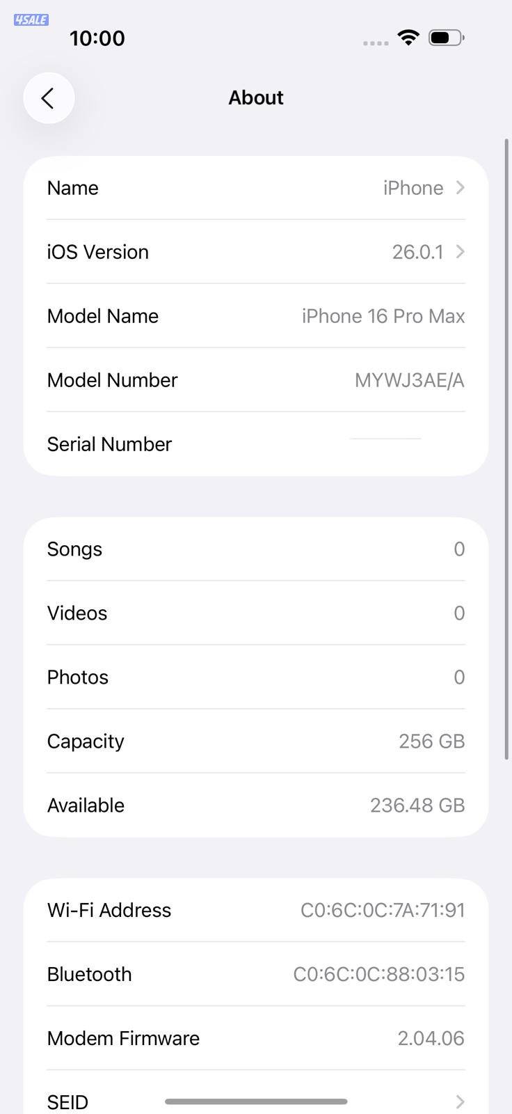 ايفون 16 برو ماكس تيتانيوم صحراوي – iPhone 16 Pro Max Desert 256GB9