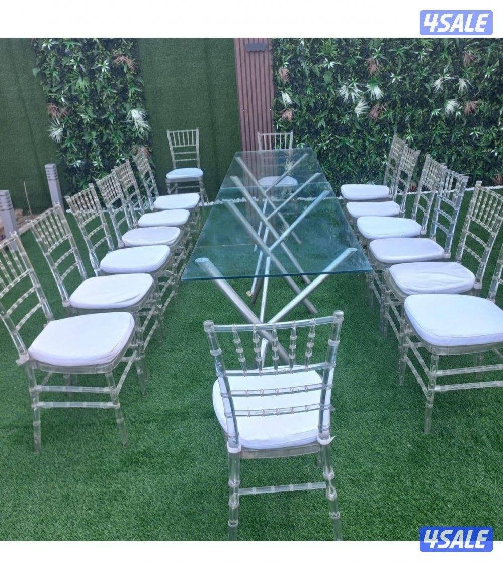 تأجير كرسي عزاء    وطاولات وجميع مستلزمات الأفراح خدمه ضيافه3