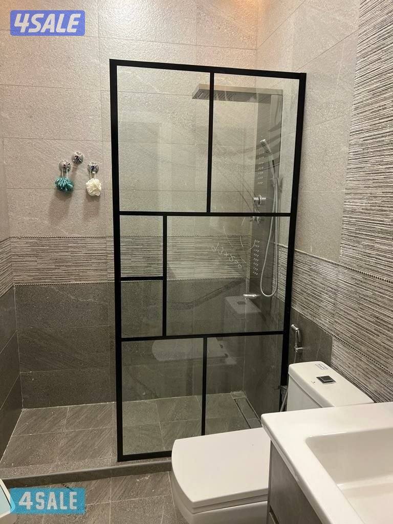 glass door shower box partiton table glass aluminium windows3