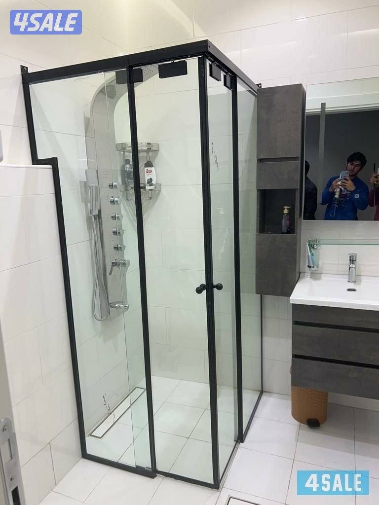 glass door shower box partiton table glass aluminium windows4