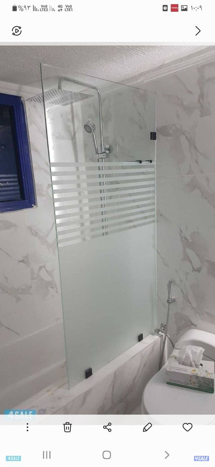 glass door shower box partiton table glass aluminium windows10