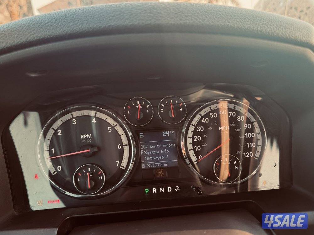 للبيع دوج رام موديل ٢٠٠٩ استعمال يومي1