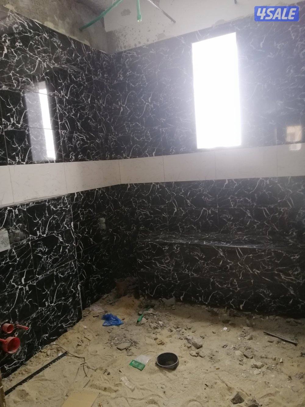 سيرميك رخام كاشه تكسير تركيب حممات مطابخ13