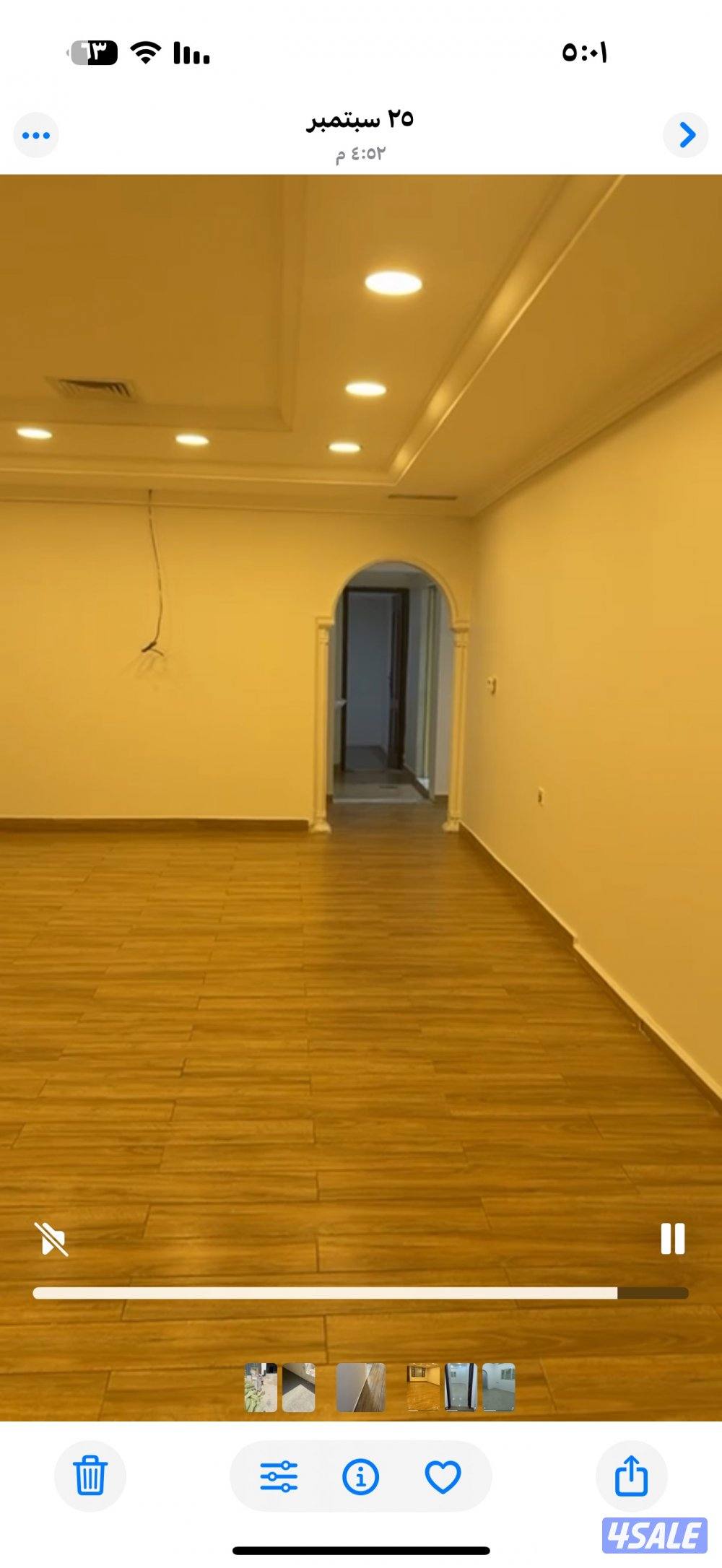 للإيجار شقه في سلوى مدخل خاص معا حوش4