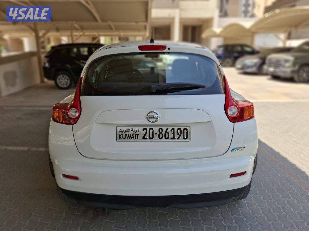 نيسان جوك 2013 أبيض صدفي فل اوبشن فتحه كيب رنك4