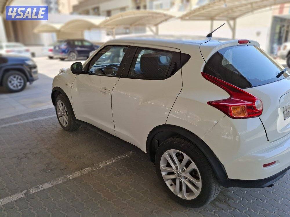 نيسان جوك 2013 أبيض صدفي فل اوبشن فتحه كيب رنك5