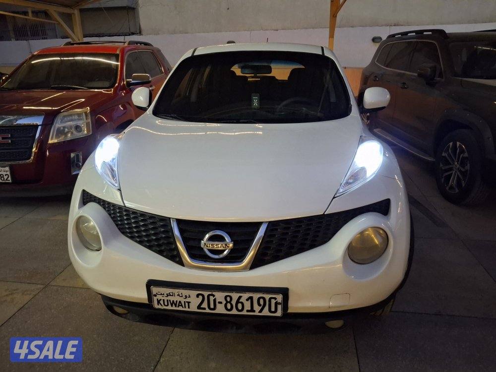 نيسان جوك 2013 أبيض صدفي فل اوبشن فتحه كيب رنك7