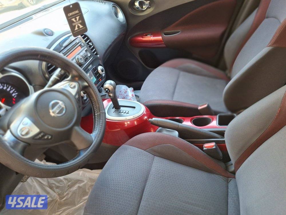 نيسان جوك 2013 أبيض صدفي فل اوبشن فتحه كيب رنك8