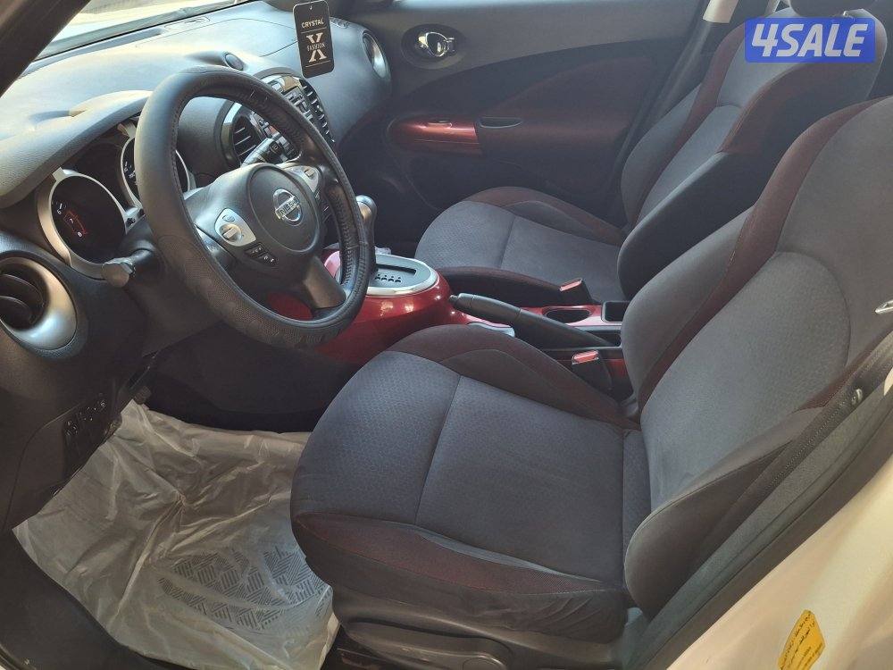 نيسان جوك 2013 أبيض صدفي فل اوبشن فتحه كيب رنك10