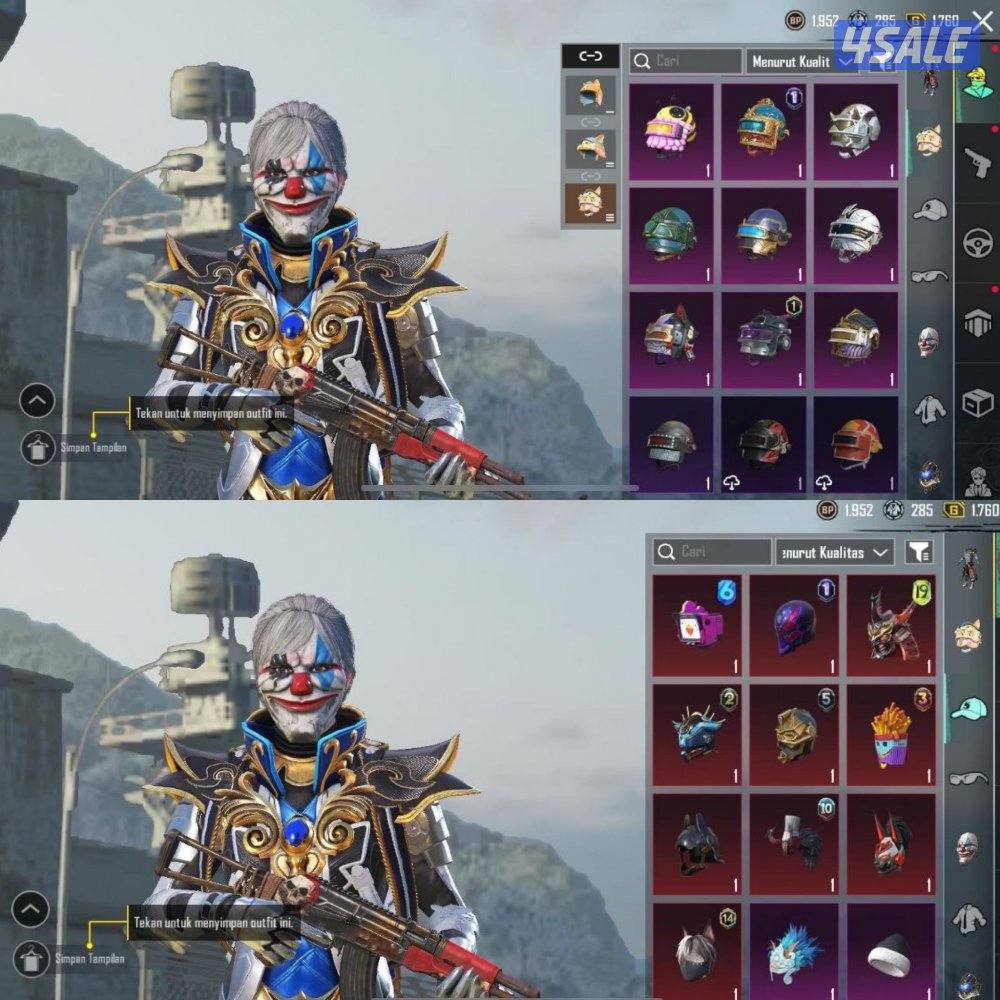 حسابات ببجي منوعه ~ اسلحه وبدله اكسX🔫⭐️9