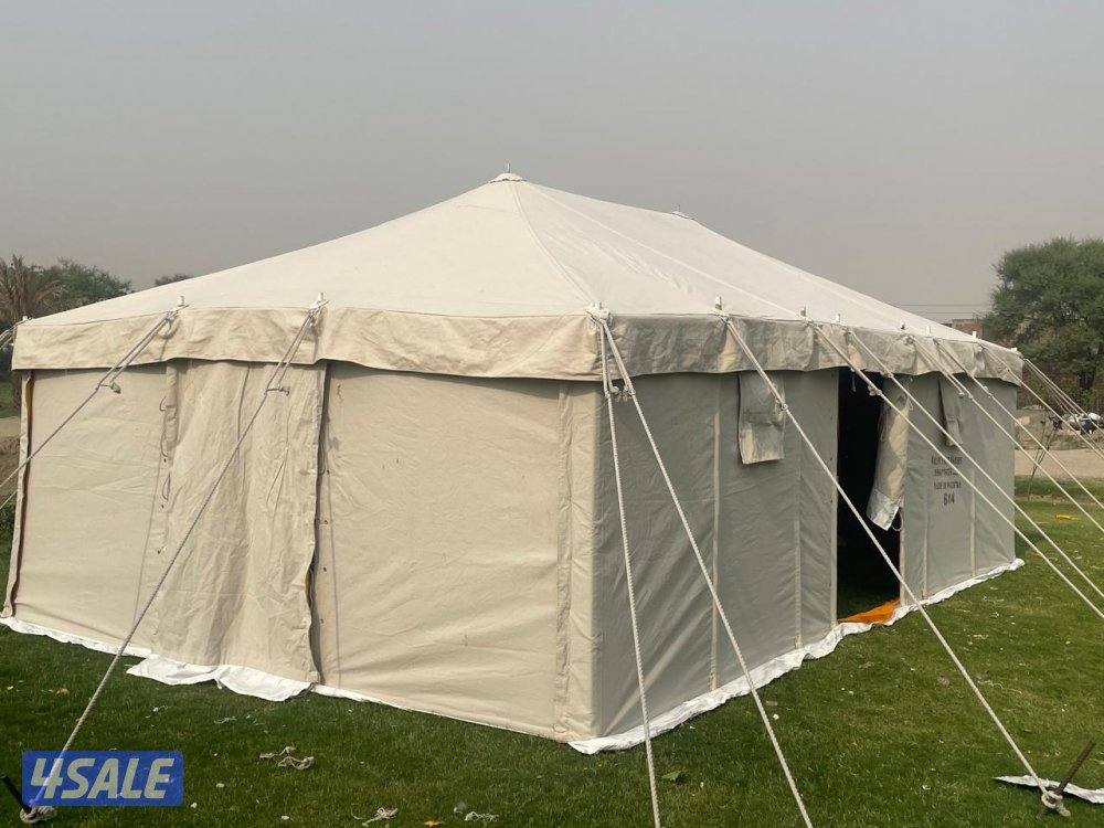 للبيع خيام جديد باكستاني ثلاث طبقات درجه اول خام ٢٤ ملي0