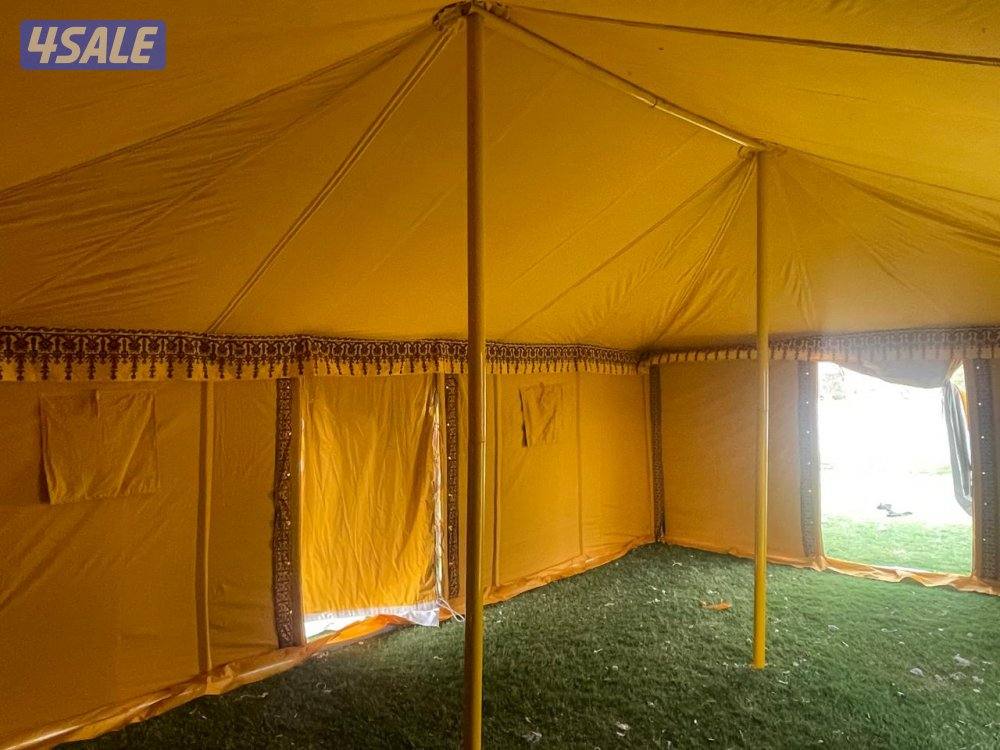 للبيع خيام جديد باكستاني ثلاث طبقات درجه اول خام ٢٤ ملي1