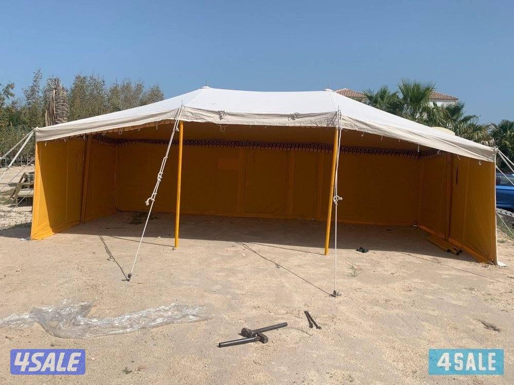 للبيع خيام جديد باكستاني ثلاث طبقات درجه اول خام ٢٤ ملي5