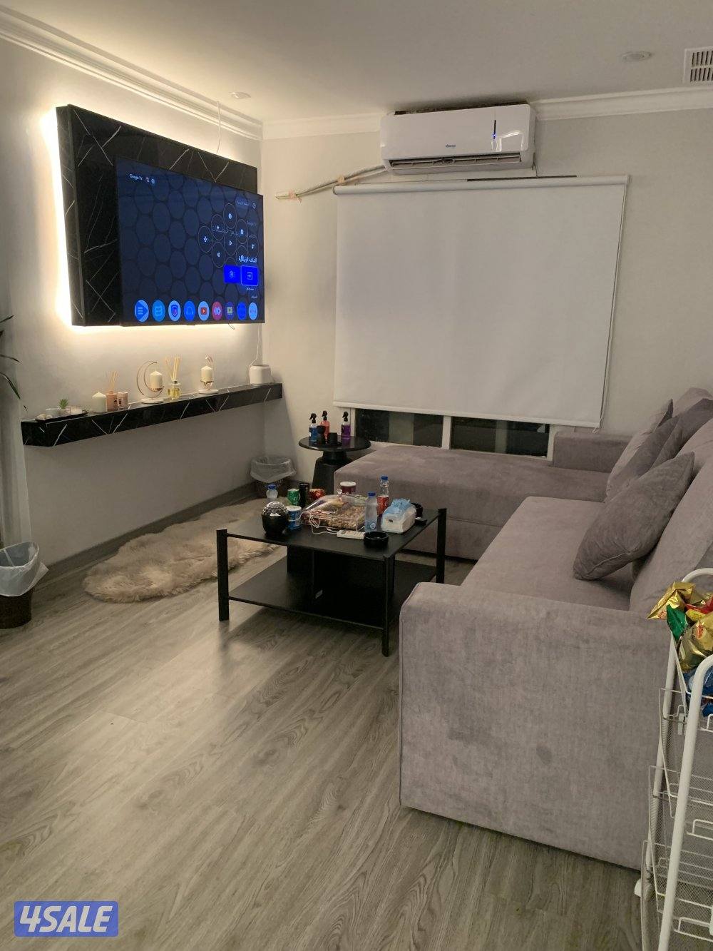 شقق للايجار خلو وفاضي غرفة وصالة ومطبخ وحمام تشطيب سوبر لوكس يوجد 🚙🚗7