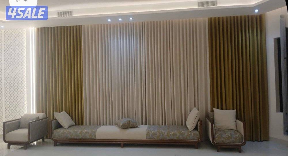 النخبة الفضية الأثاث مفروشات تفصال جلسات اطقم ستقبال وتنجيد كنب وستائر15