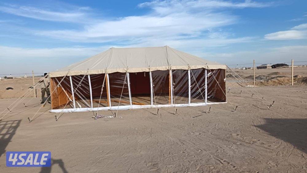 ابو حسين لنقل وبناء المخيمات فى جميع بر الكويت خبره فى البناء والنقل5