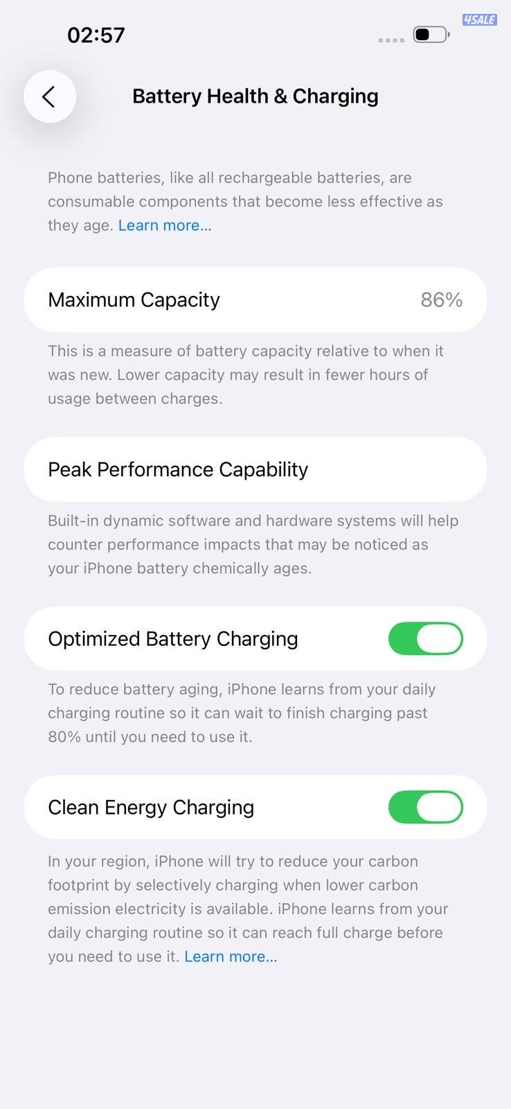 ايفون 14 برو ماكس فضي – iPhone 14 Pro Max Silver 256GB6