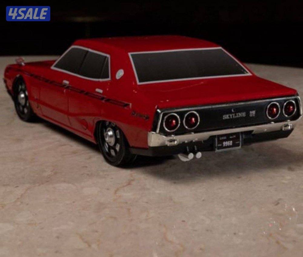 سيارة جي تي ٧٧ ريموت كنترول+ بلوتوث +استيكرات+ تواير اسبير3