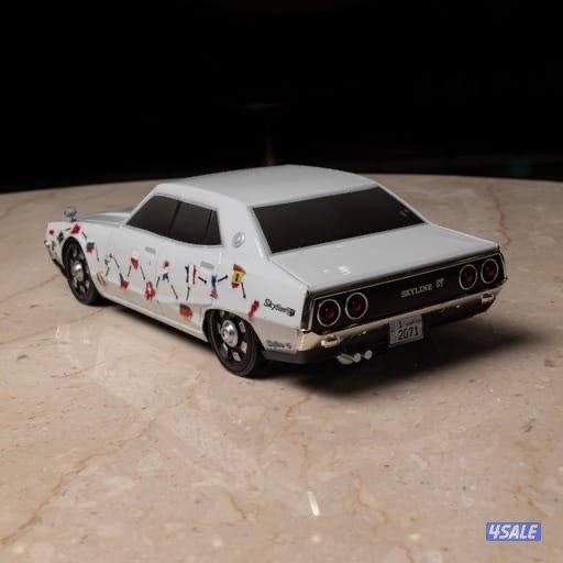 سيارة جي تي ٧٧ ريموت كنترول+ بلوتوث +استيكرات+ تواير اسبير4