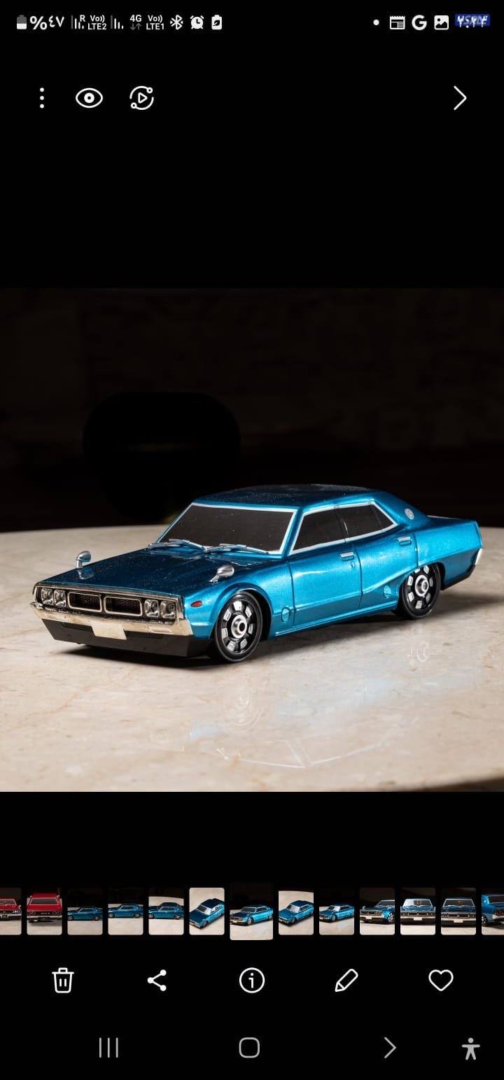 سيارة جي تي ٧٧ ريموت كنترول+ بلوتوث +استيكرات+ تواير اسبير7