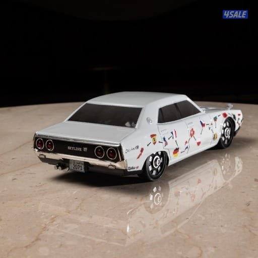 سيارة جي تي ٧٧ ريموت كنترول+ بلوتوث +استيكرات+ تواير اسبير10