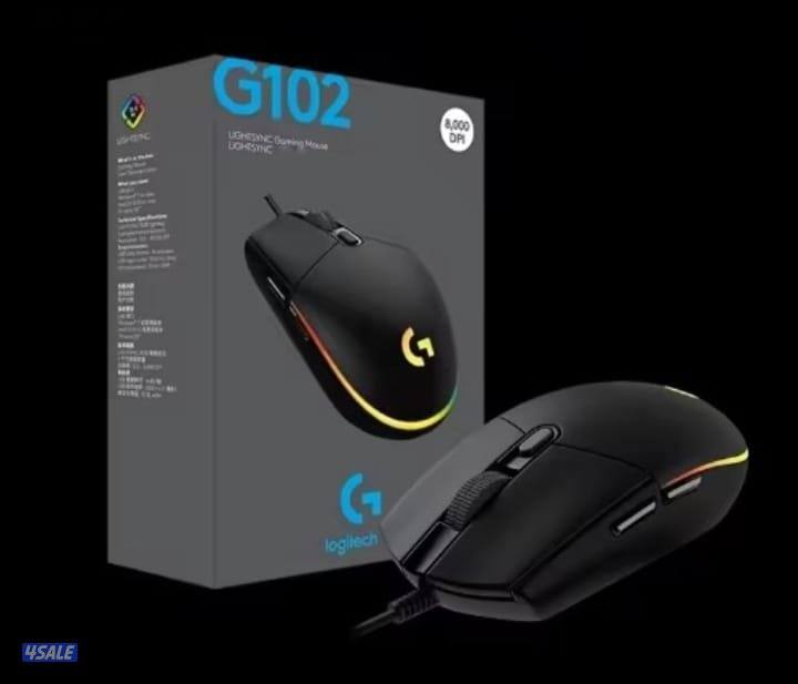 ماوس الأبطال مع Logitec G102 اللعب صار أسهل وأقوى دقة عالية0