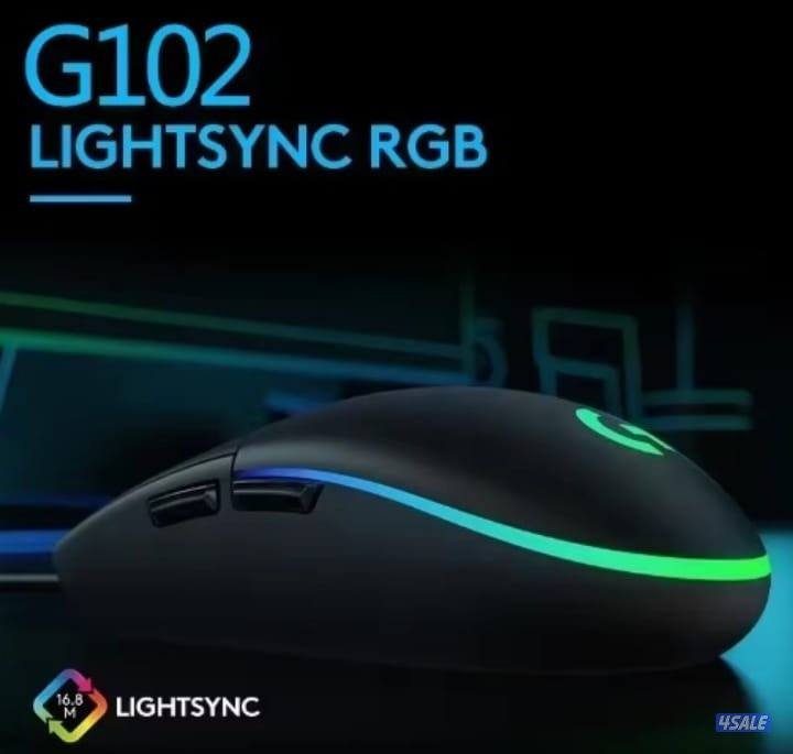 ماوس الأبطال مع Logitec G102 اللعب صار أسهل وأقوى دقة عالية1