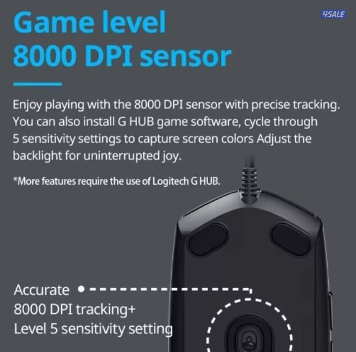 ماوس الأبطال مع Logitec G102 اللعب صار أسهل وأقوى دقة عالية8
