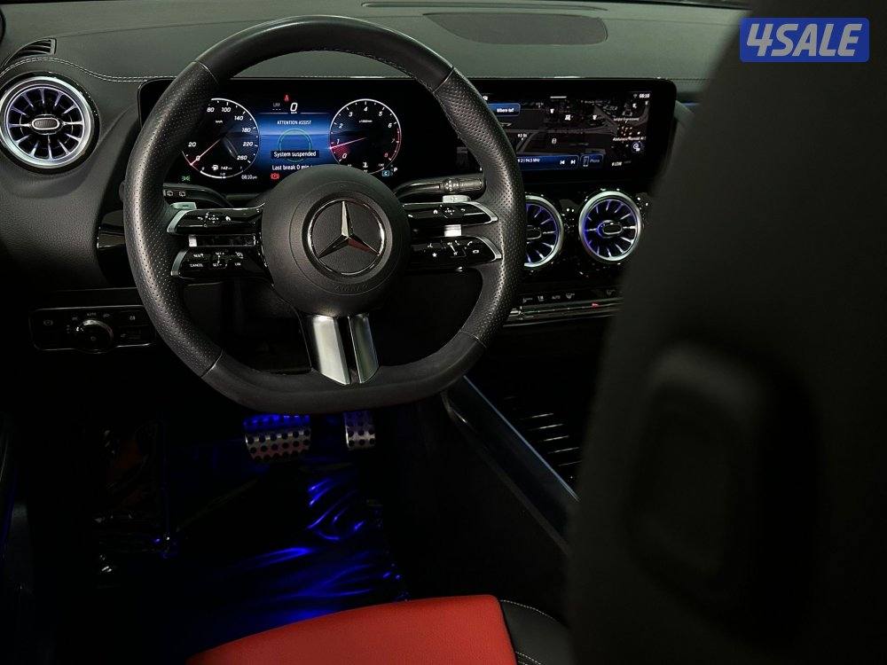 مرسيدس GLA200 وكالة تحت الكفالة موديل ٢٠٢٤ عداد ٣١ الف كيلو6